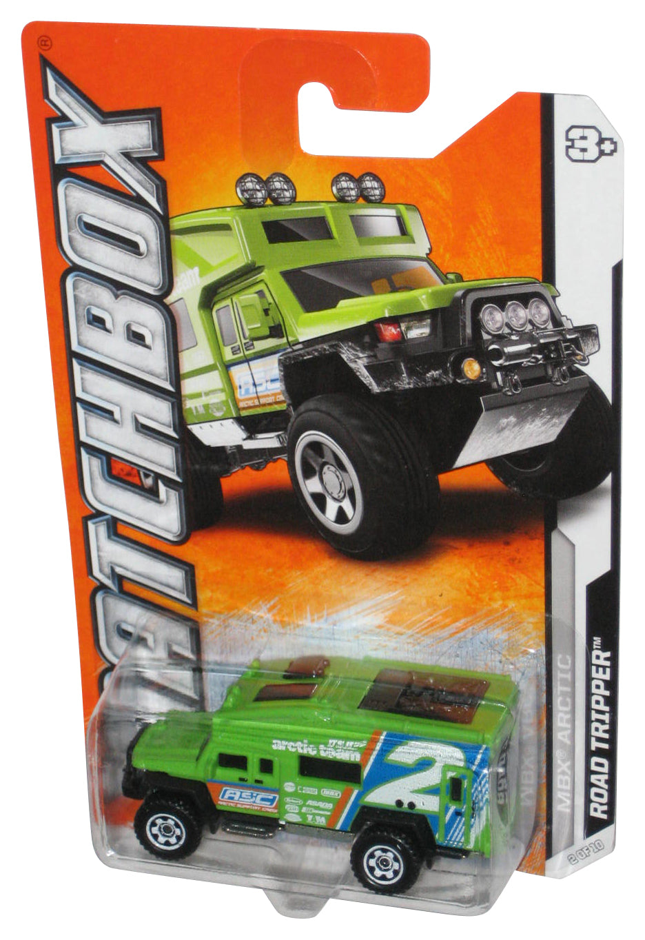Matchbox MBX Arctic 2/10 (2011) Green Road Tripper Toy Vehicle 72/120