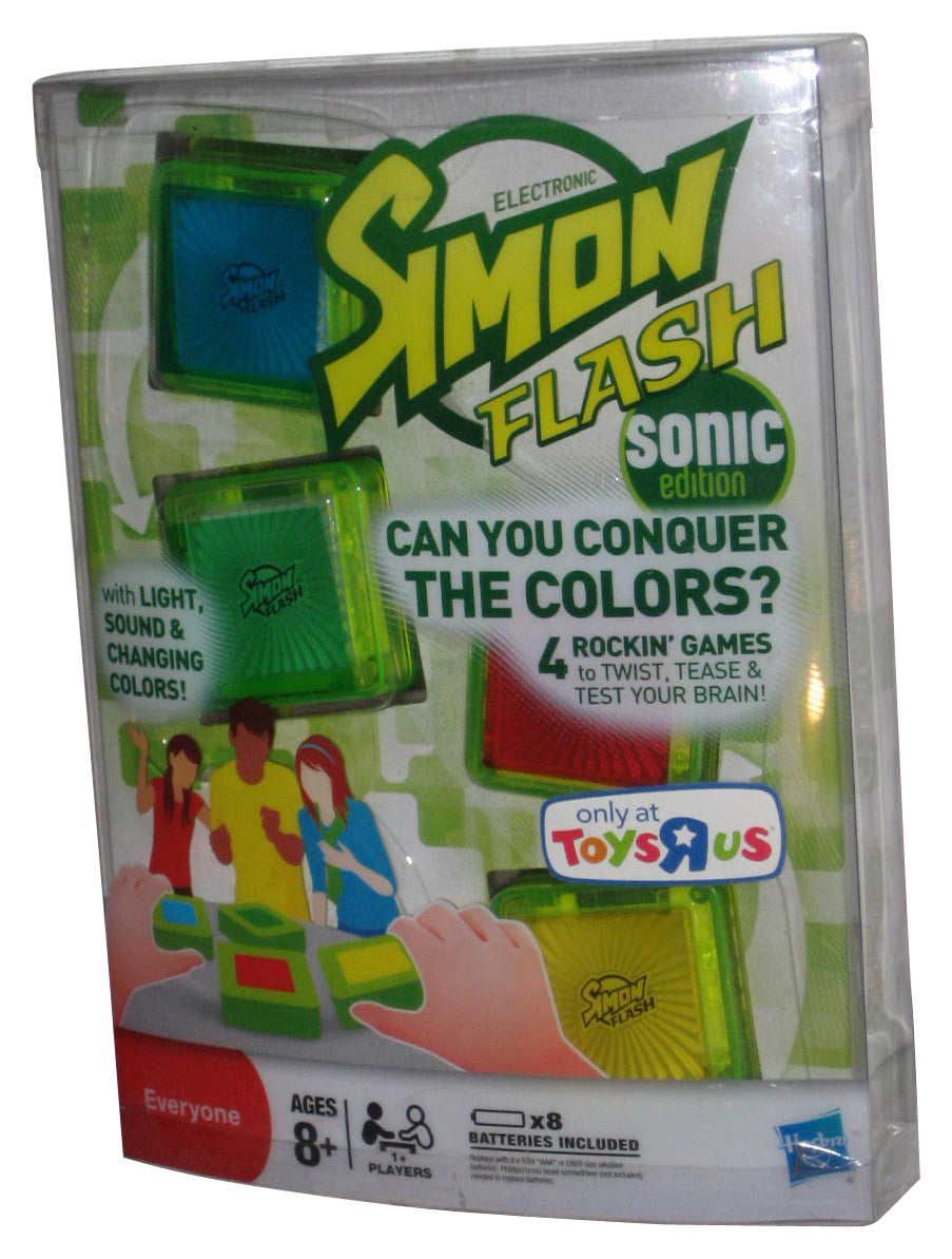 Simon Flash Sonic Edition (2009) Hasbro Toys R Us Exclusive Game