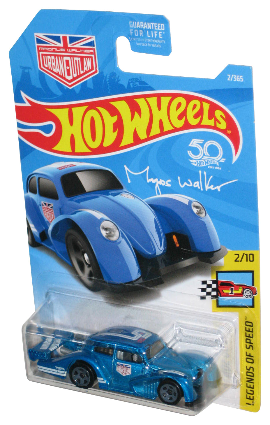Hot Wheels Legends of Speed 2/10 (2017) Blue Volkswagen Kafer Racer Toy Car 2/365