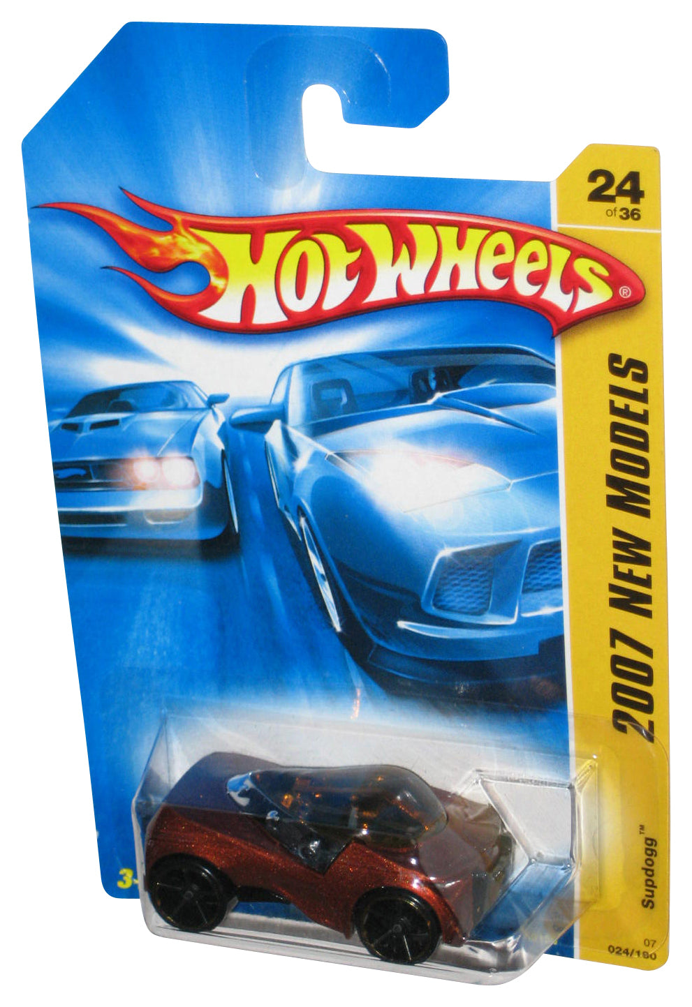 Hot Wheels 2007 New Models 24/36 Red Supdogg Toy Car 024/180