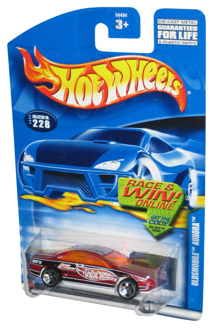 Hot Wheels Oldsmobile Aurora (2002) Mattel Red Toy Car #228