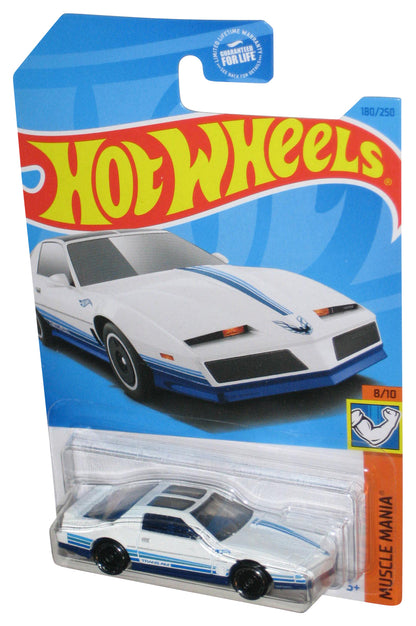 Hot Wheels Muscle Mania 8/10 (2021) White '84 Pontiac Firebird Toy Car 180/250