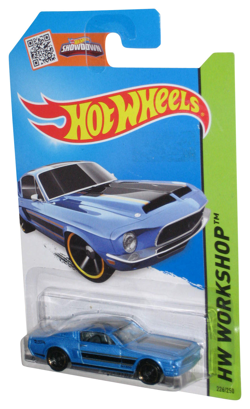 Hot Wheels HW Workshop (2013) '68 Shelby GT500 Blue Car 226/250