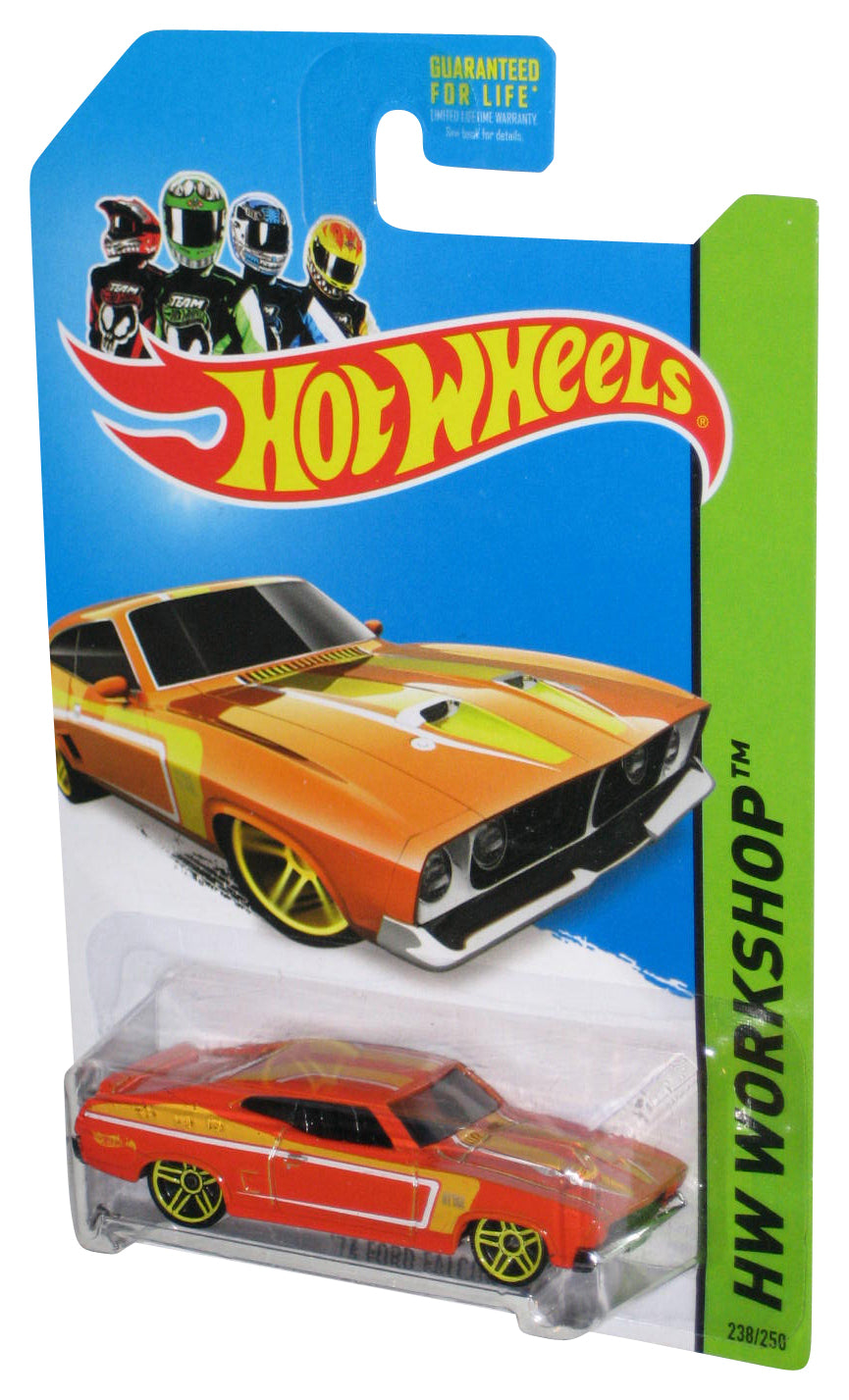 Hot Wheels HW Workshop (2013) Orange '73 Ford Falcon XB Toy Car 238/250