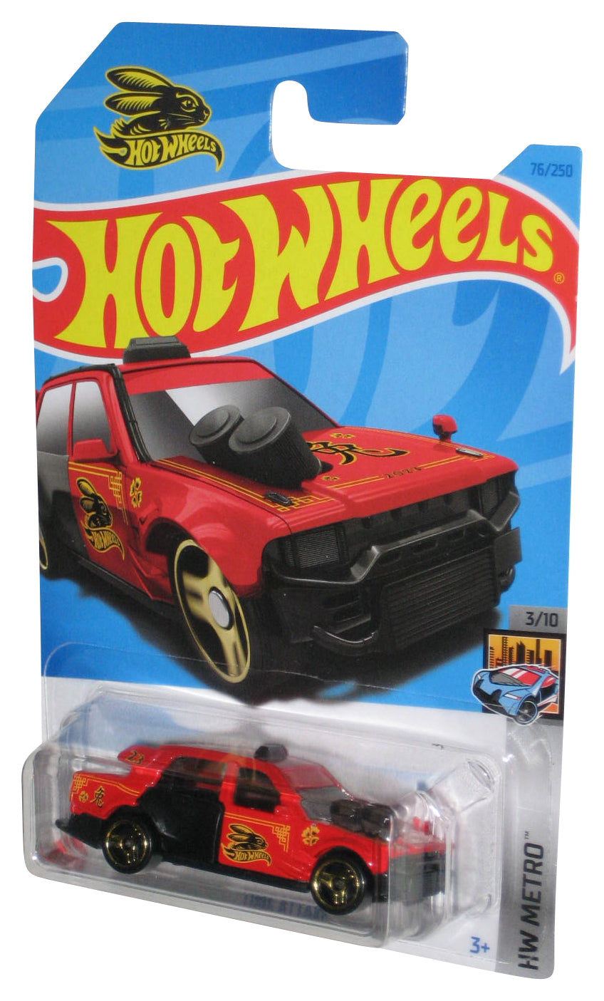 Hot Wheels HW Metro 3/10 (2021) Red Time Attaxi Toy Car 76/250