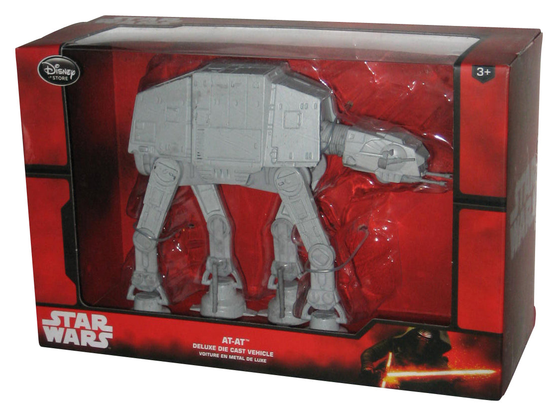 Star Wars Deluxe Die Cast Vehicle Disney Store Exclusive Red Boxed AT-AT Toy