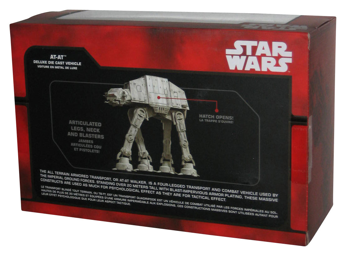 Star Wars Deluxe Die Cast Vehicle Disney Store Exclusive Red Boxed AT-AT Toy