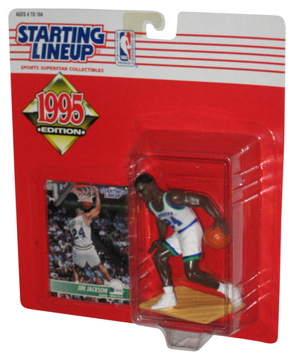 NBA Basketball Jim Jackson (1995) Kenner Starting Lineup Dalls Mavericks Figure