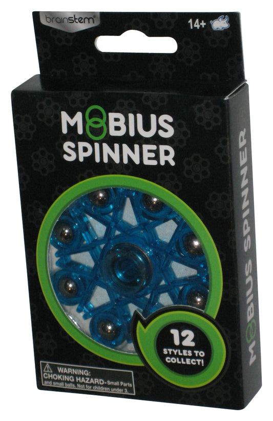 Mobius Spinner Blue Brainstem Bullsitoy Fidget Toy