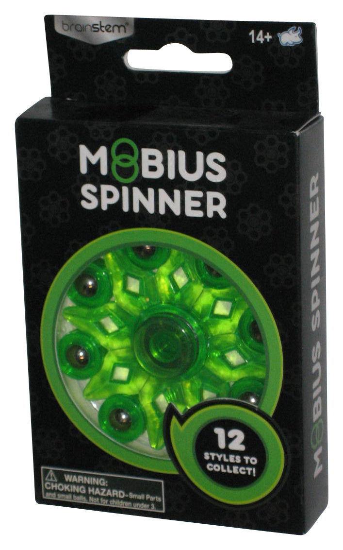 Mobius Spinner Green Brainstem Bullsitoy Fidget Toy