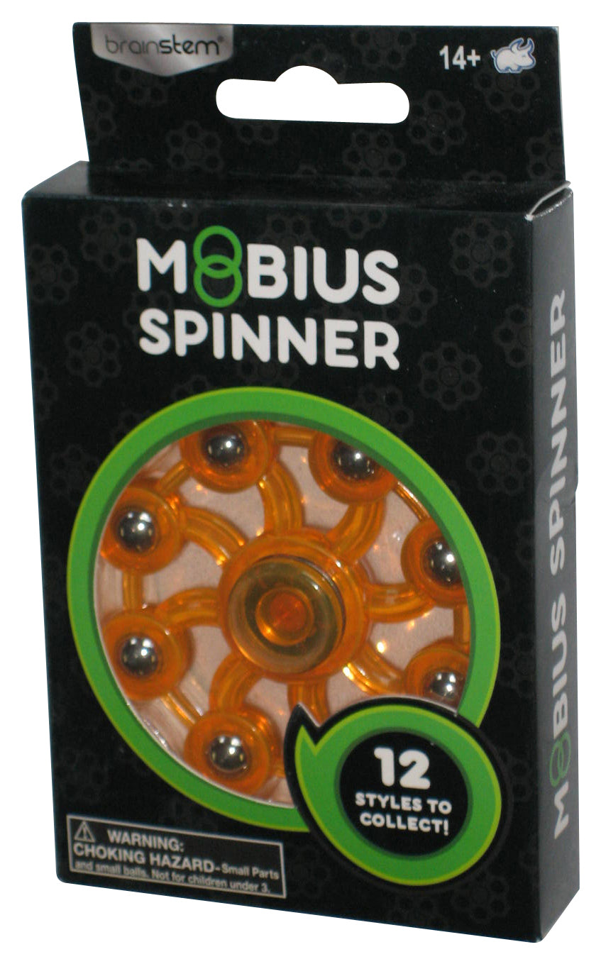 Mobius Spinner Orange Brainstem Bullsitoy Fidget Toy