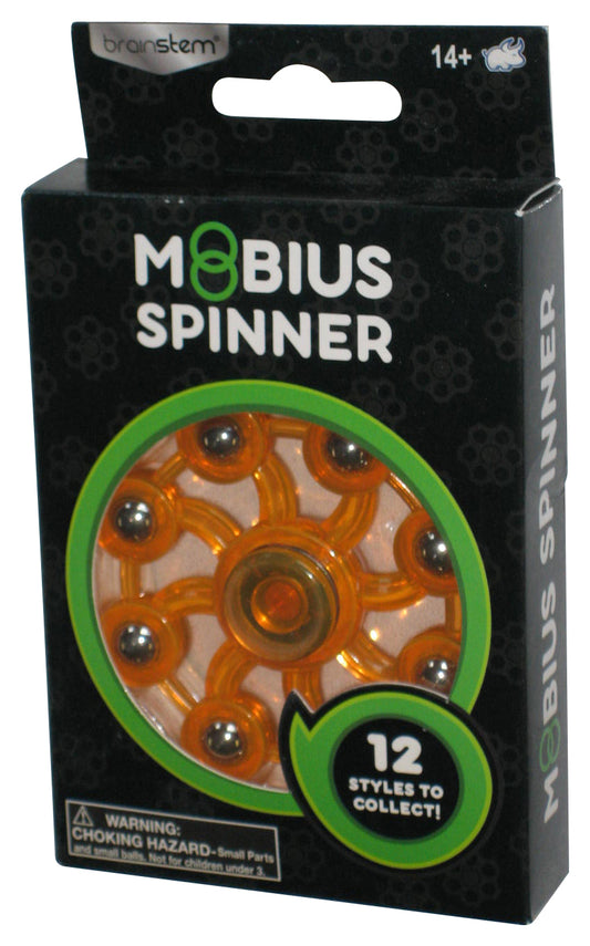 Mobius Spinner Orange Brainstem Bullsitoy Fidget Toy