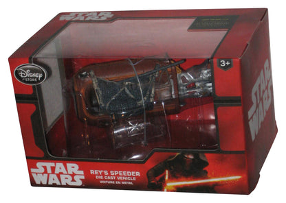 Star Wars Deluxe Die Cast Vehicle Rey's Speeder Disney Store Exclusive Boxed Toy