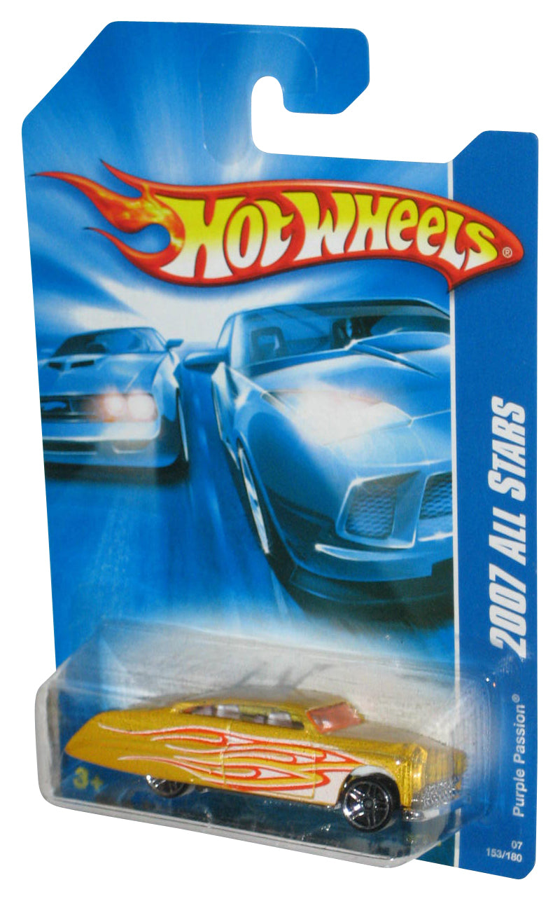 Hot Wheels 2007 All Stars Yellow Purple Passion Toy Car 153/180