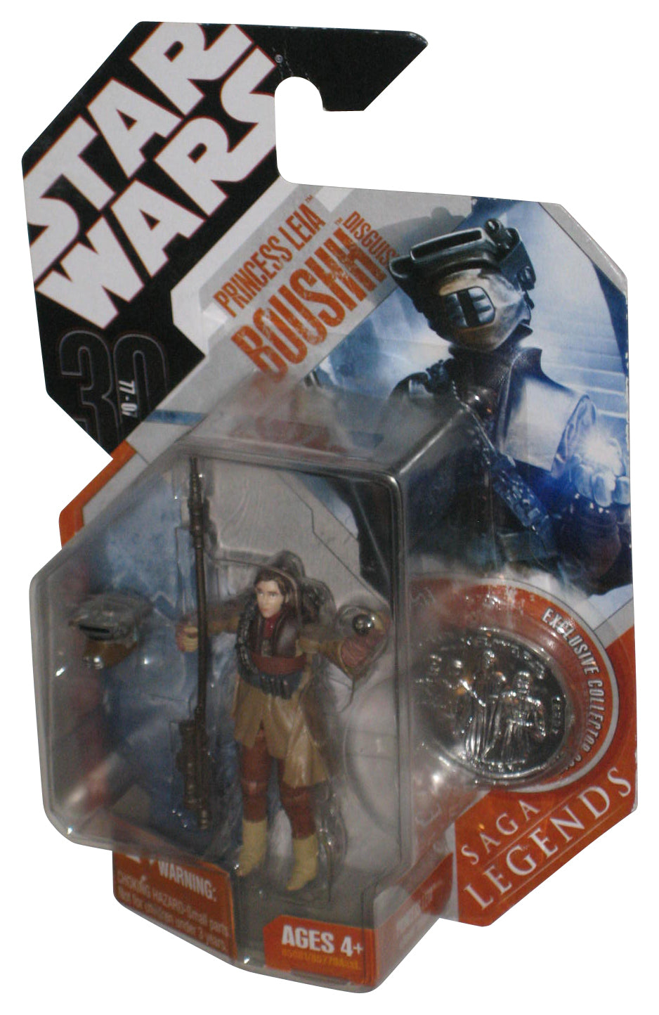Star Wars Saga Collection (2006) Hasbro Princess Leia Boushh Disguise Figure