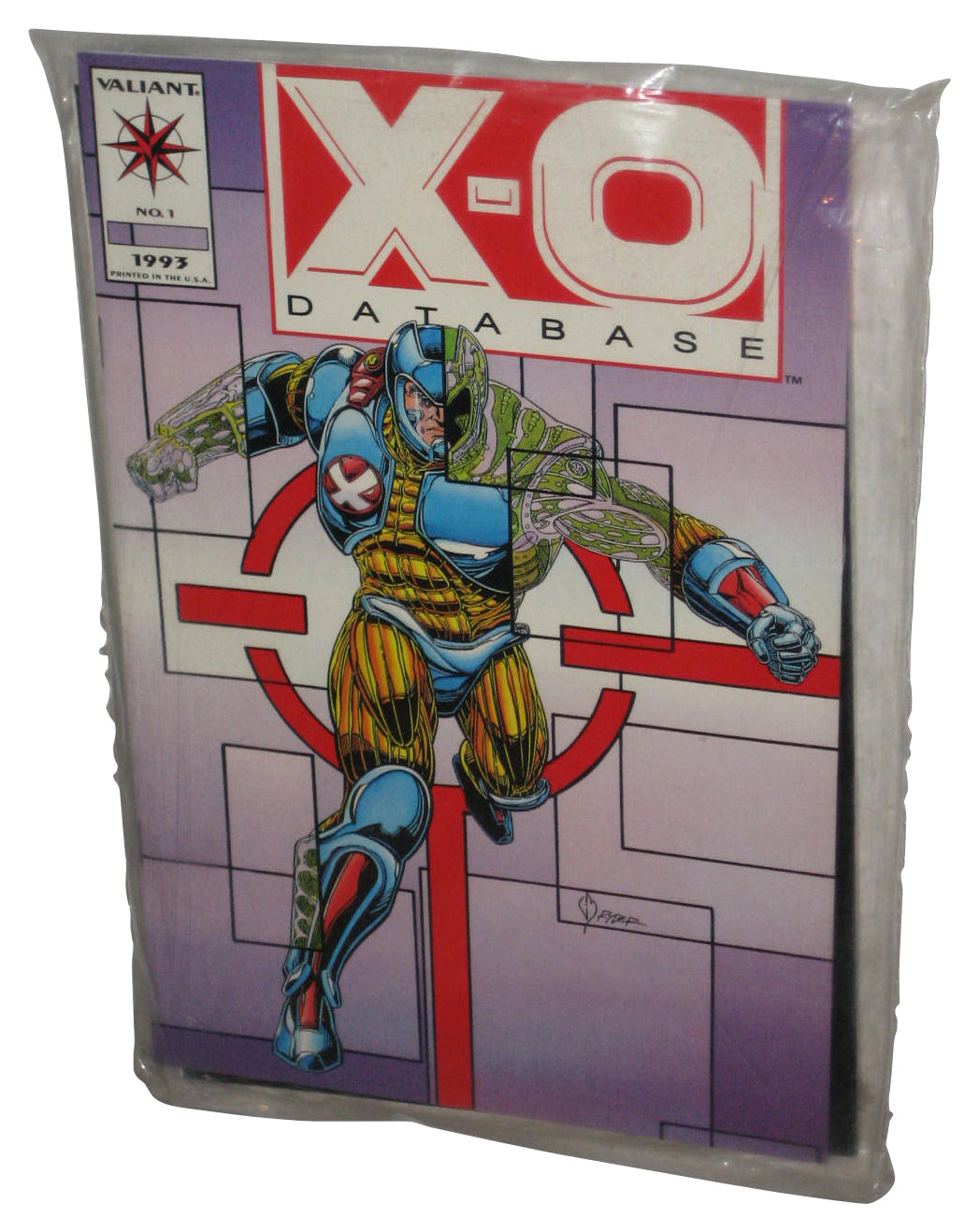 X-O Manowar Retribution & Database (1993) Valiant Paperback Book Pack