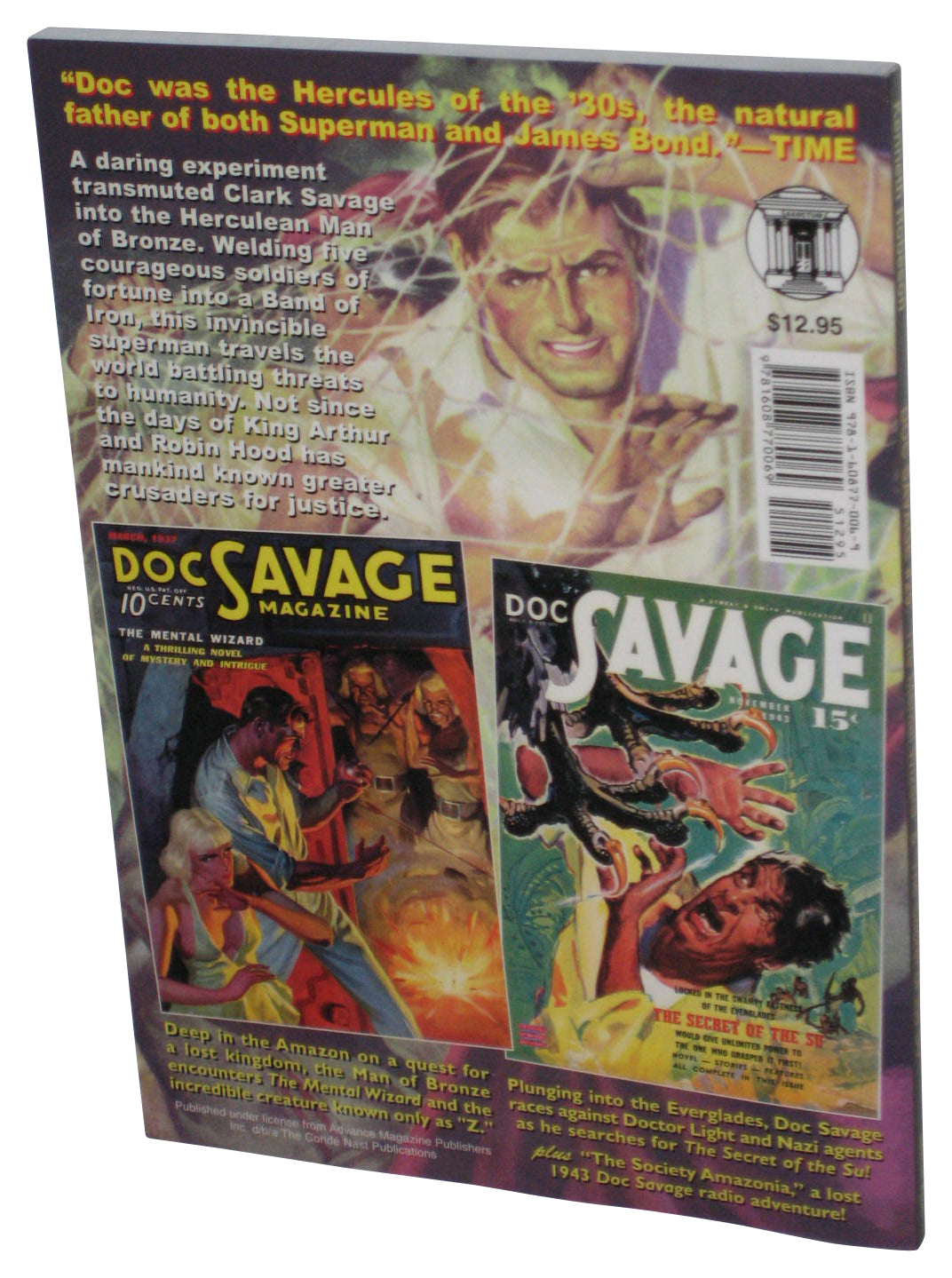 Doc Savage Mental Wizard & Secret of The Su (2009) Paperback Book #29 - (Kenneth Robeson)