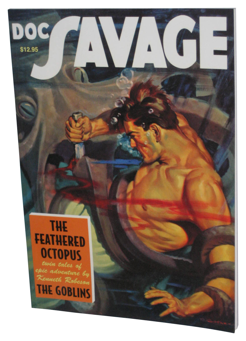 Doc Savage Feathered Octopus & The Goblins (2009) Paperback Book #32