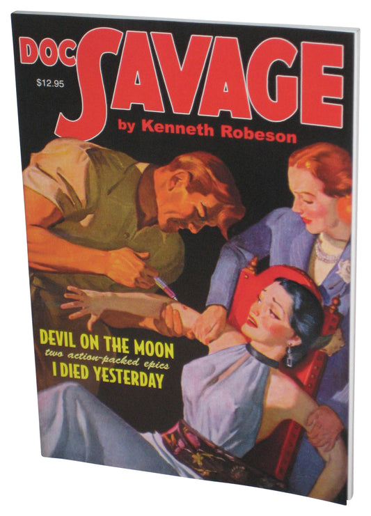 Doc Savage Devil On The Moon & I Died Yesterday (2009) Paperback Book #31