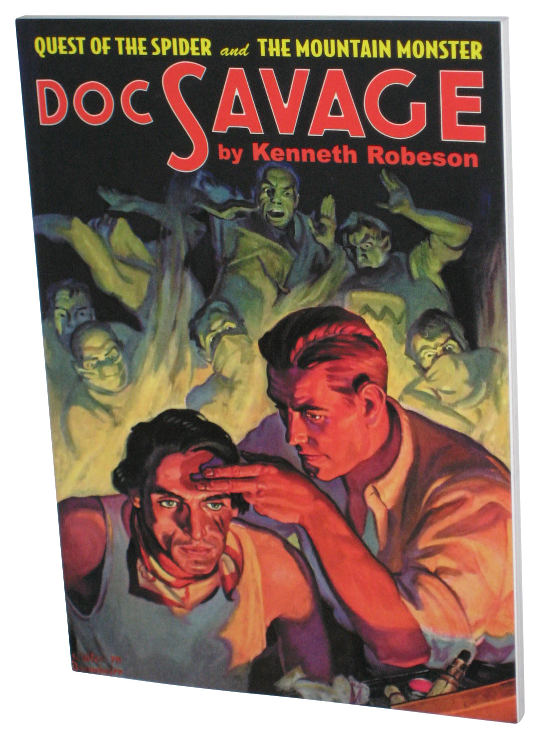 Doc Savage Quest of The Spider & Mountain Monster (2009) Paperback Book #30