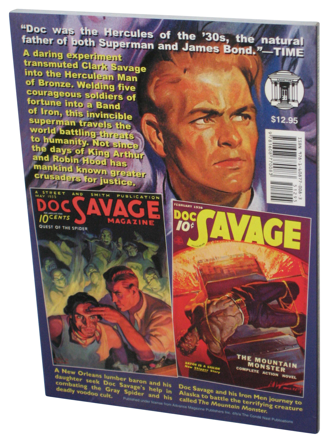 Doc Savage Quest of The Spider & Mountain Monster (2009) Paperback Book #30