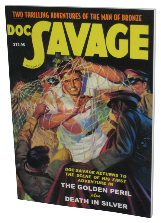Doc Savage Death In Silver & The Golden Peril (2006) Paperback Book #3