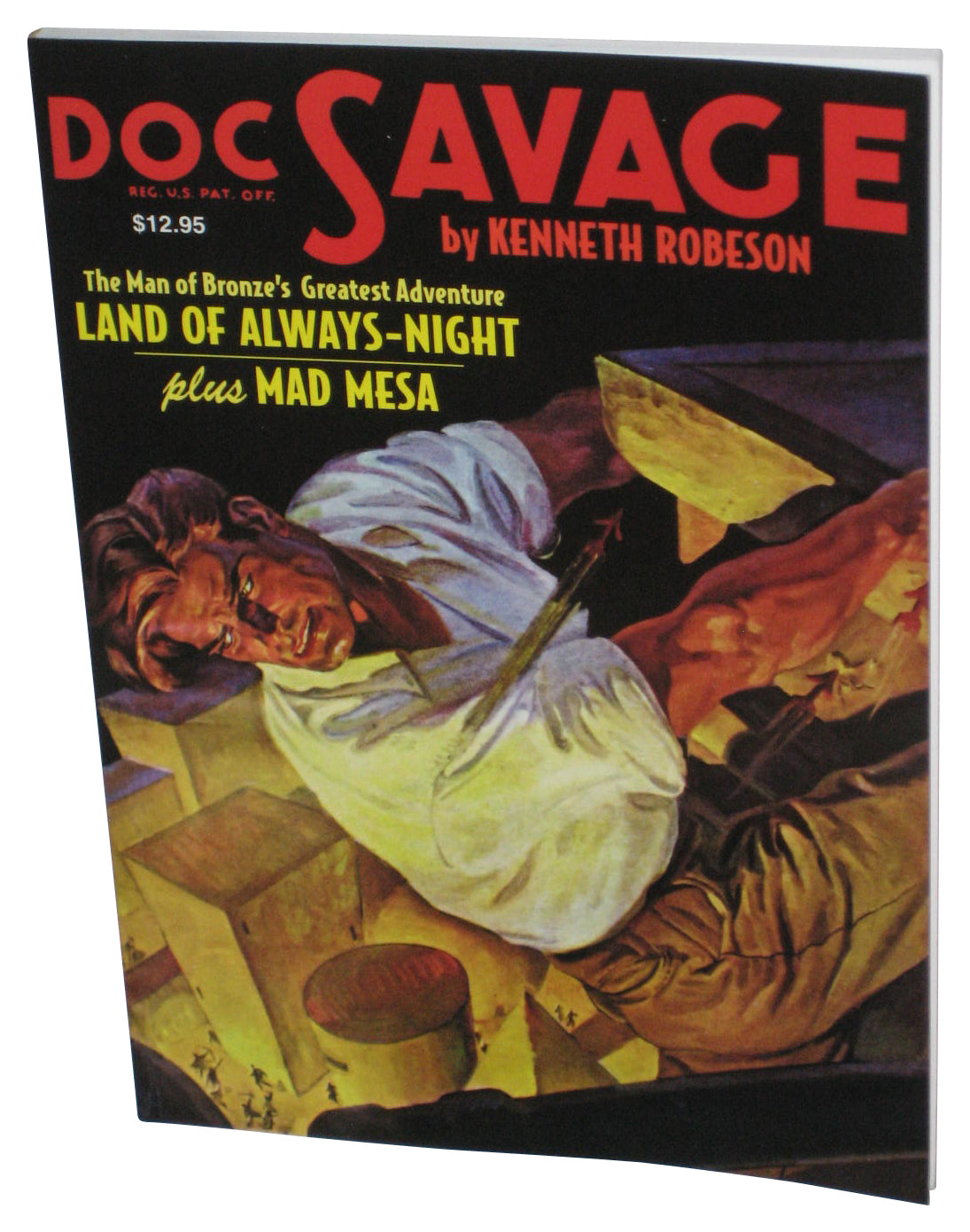 Doc Savage Land of Always Night & Mad Mesa (2007) Paperback Book #4