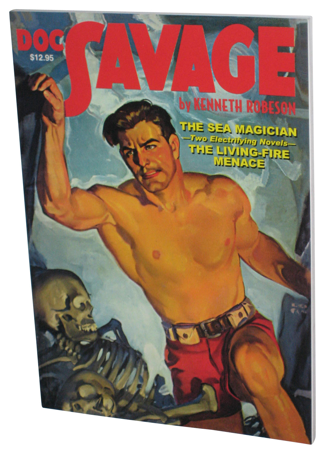 Doc Savage Sea Magician & The Living-Fire Menace (2008) Paperback Book #8