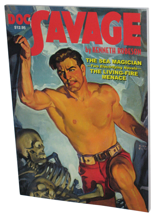 Doc Savage Sea Magician & The Living-Fire Menace (2008) Paperback Book #8