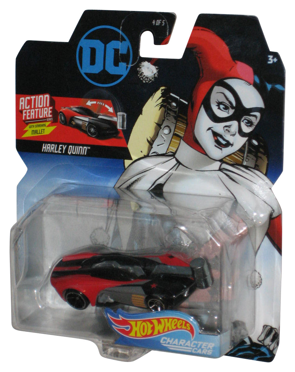 DC Comics Harley Quinn (2018) Mattel Action Feature Character Cars Toy - (Cracked Plastic)
