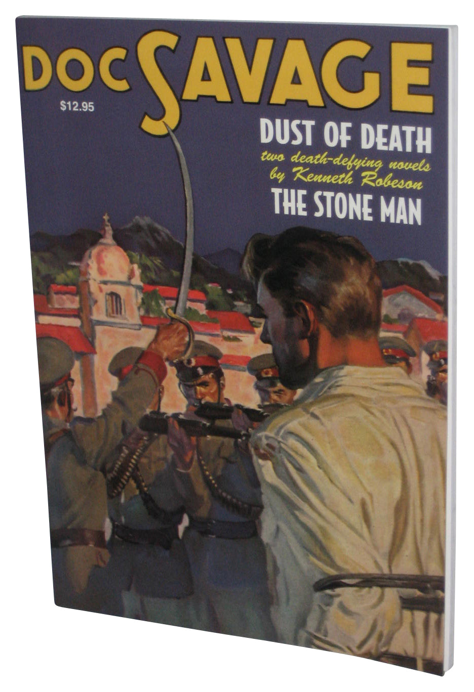 Doc Savage Dust of Death & The Stone Man (2007) Paperback Book #10