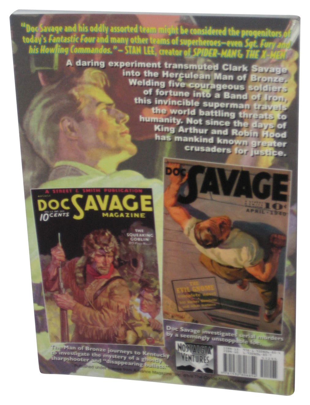 Doc Savage Squeaking Goblin & The Evil Gnome (2008) Paperback Book #12