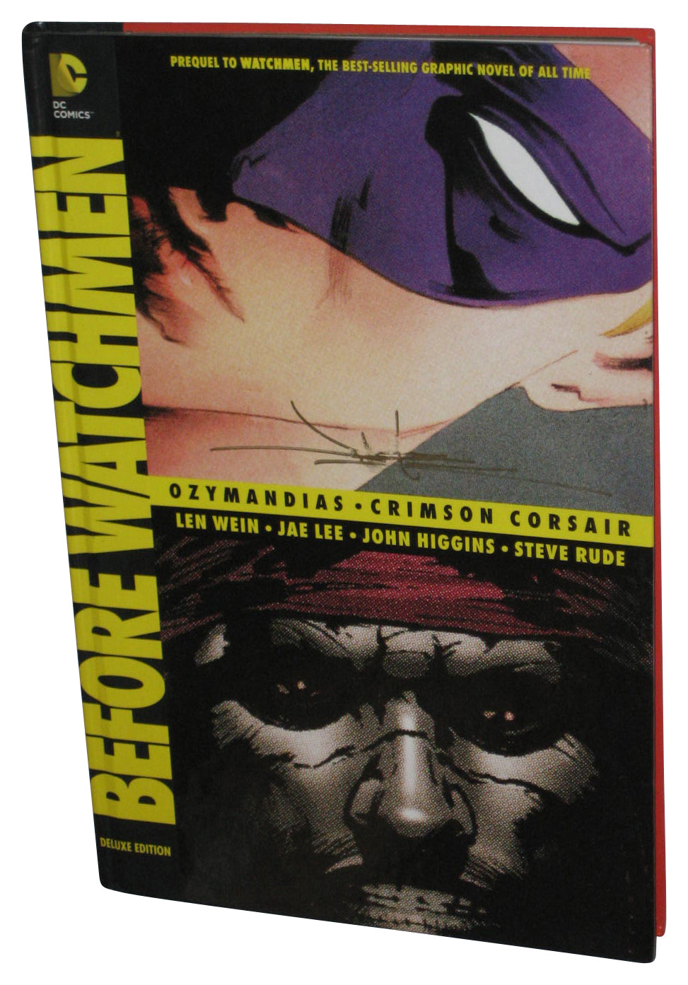 DC Comics Before Watchmen Ozymandias & Crimson Corsair Hardcover Book w/ Signature