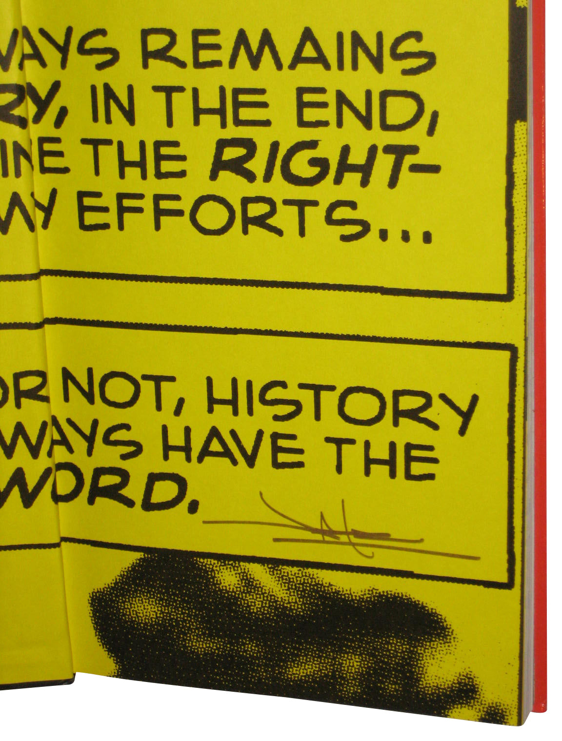 DC Comics Before Watchmen Ozymandias & Crimson Corsair Hardcover Book w/ Signature