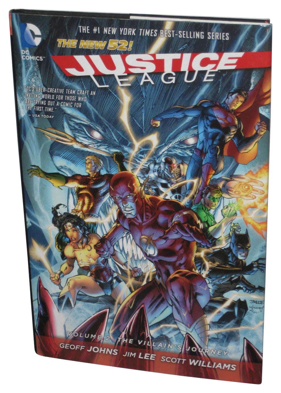 DC Comics New 52 Justice League The Villain's Journey Vol. 2 (2013) Hardcover Book