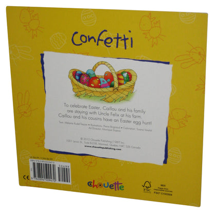 Caillou Happy Easter Confetti (2012) Paperback Book