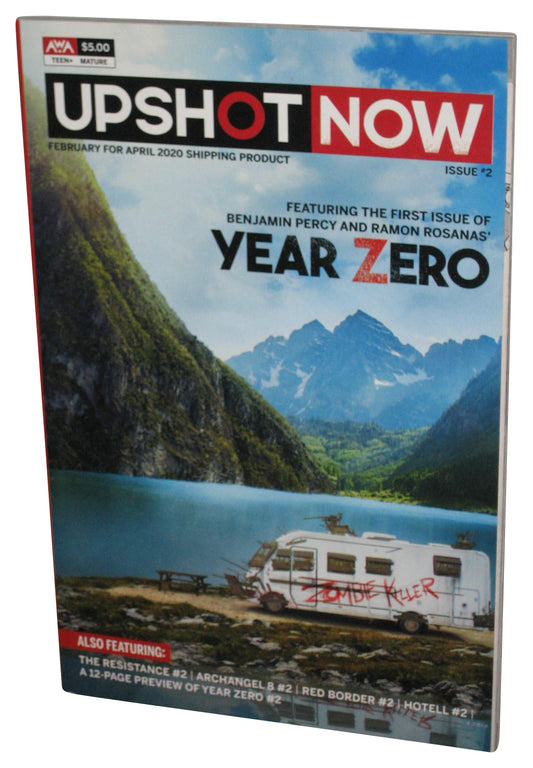 Upshot Now Feburary For April 2020 Year Zero Magazine Paperback Book Issue #2 - (Zombie Killer Van Cover)