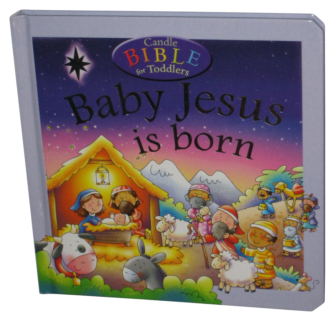 Baby Jesus Is Born Candle Bible For Toddlers (2007) Kids Christmas Board book