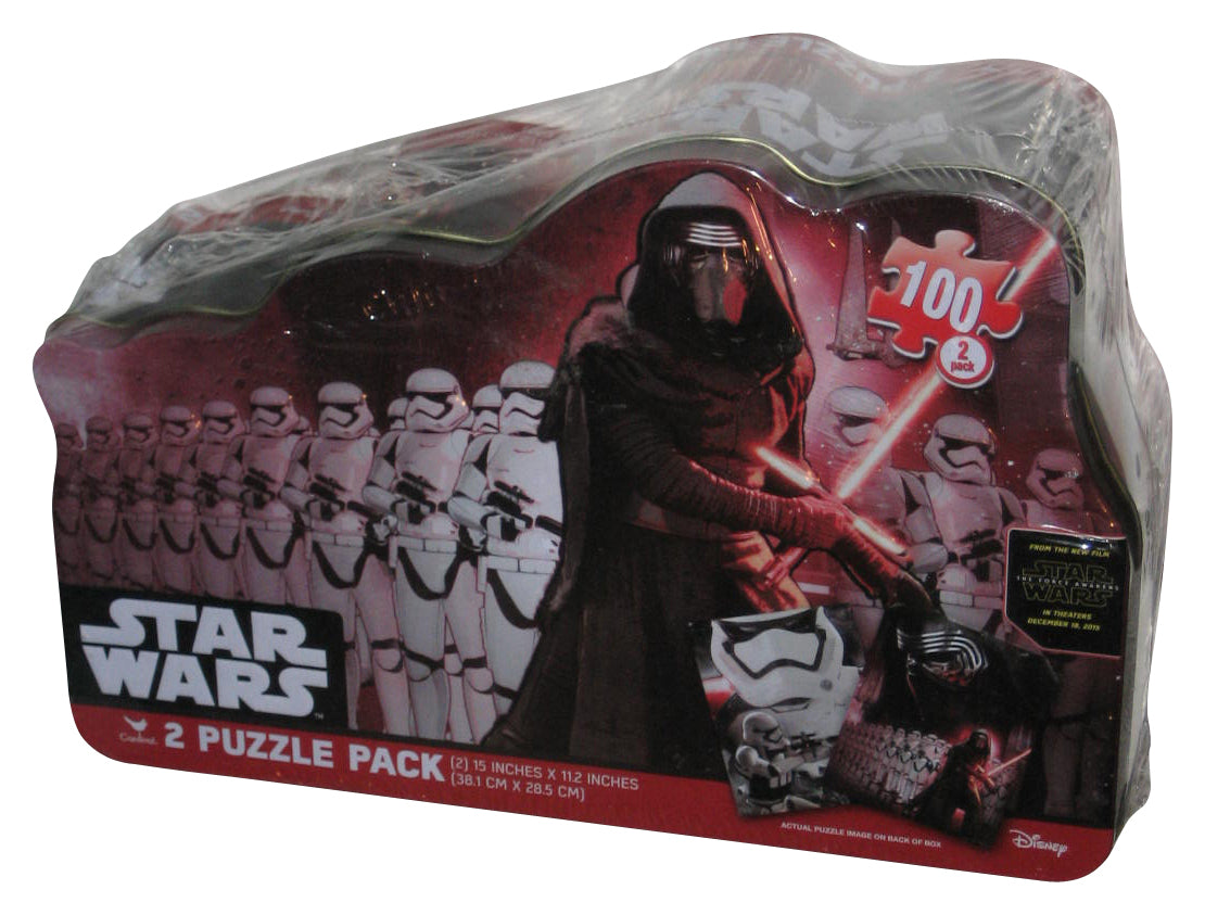 Star Wars Force Awakens Cardinal 100pc Puzzle 2-Pack