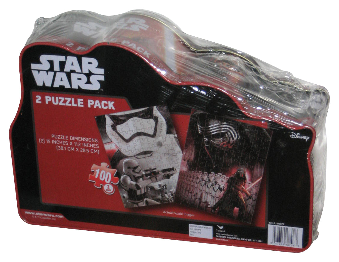 Star Wars Force Awakens Cardinal 100pc Puzzle 2-Pack