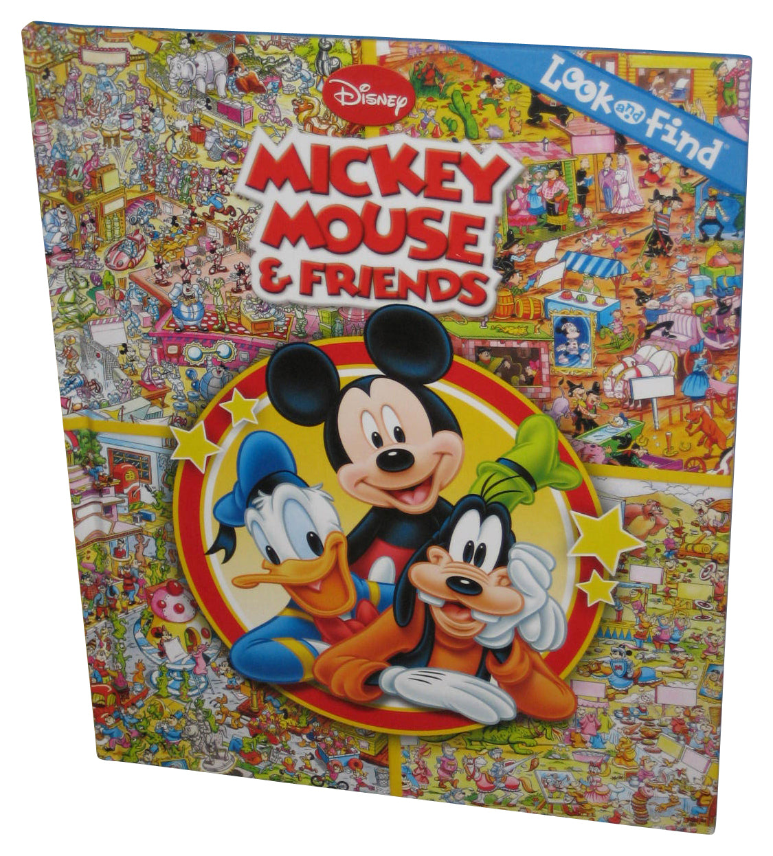 Disney Mickey Mouse & Friends Look and Find (2010) Hardcover Book