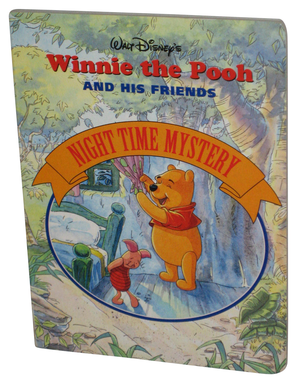 Disney Winnie The Pooh & His Friends Night Time Mystery (1994) Hardcover Board Book