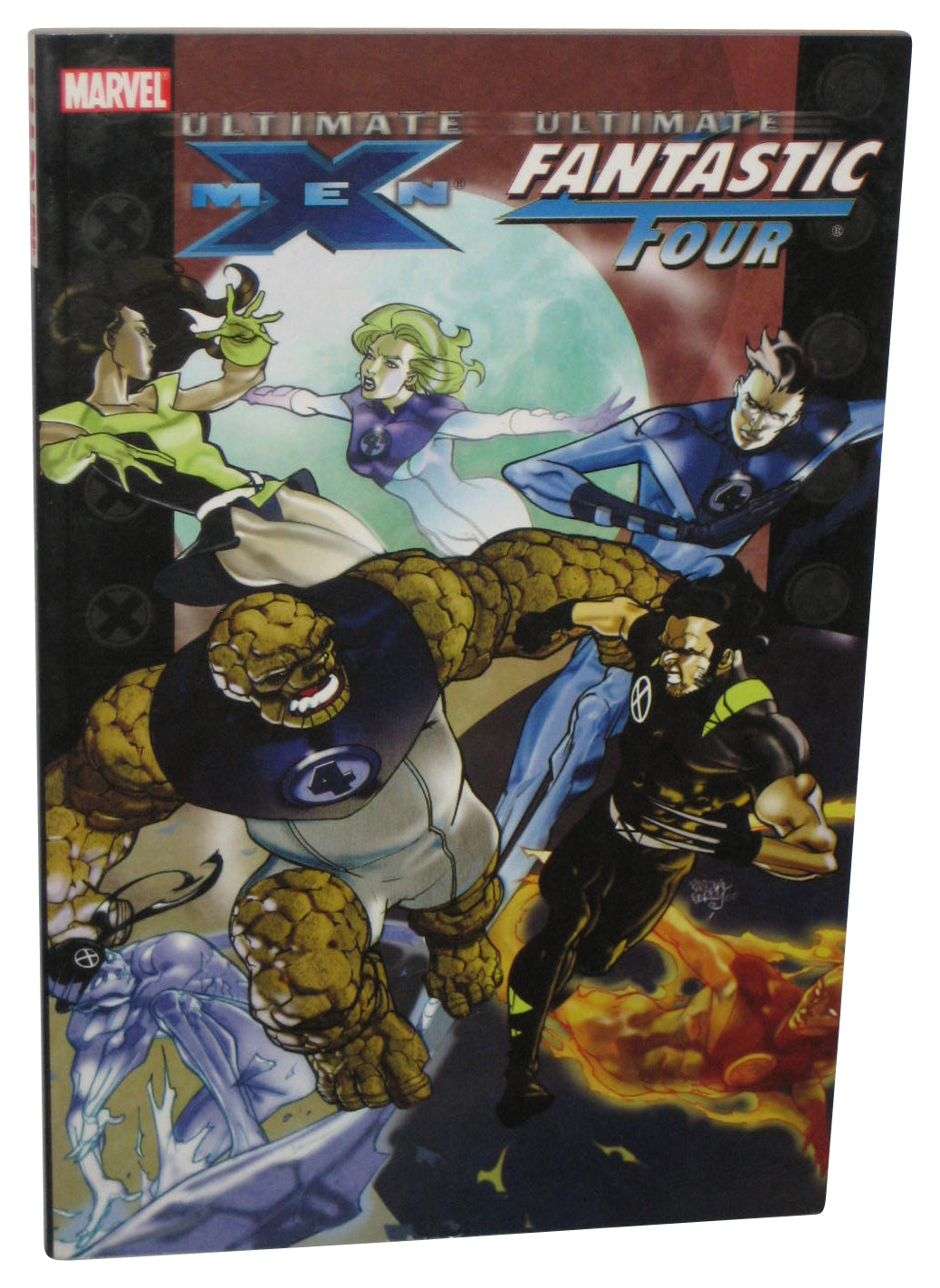 Marvel Comics Ultimate X-Men & Fantastic Four (2006) Paperback Book
