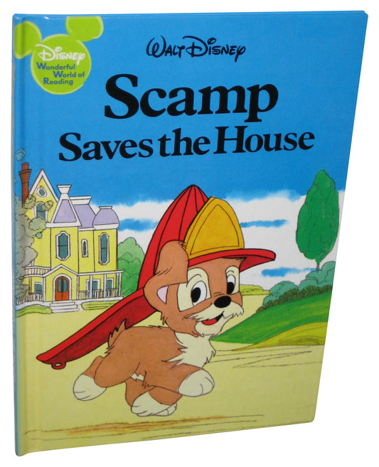 Disney Scamp Saves The House (1981) Hardcover Book - (Wonderful World of Reading)