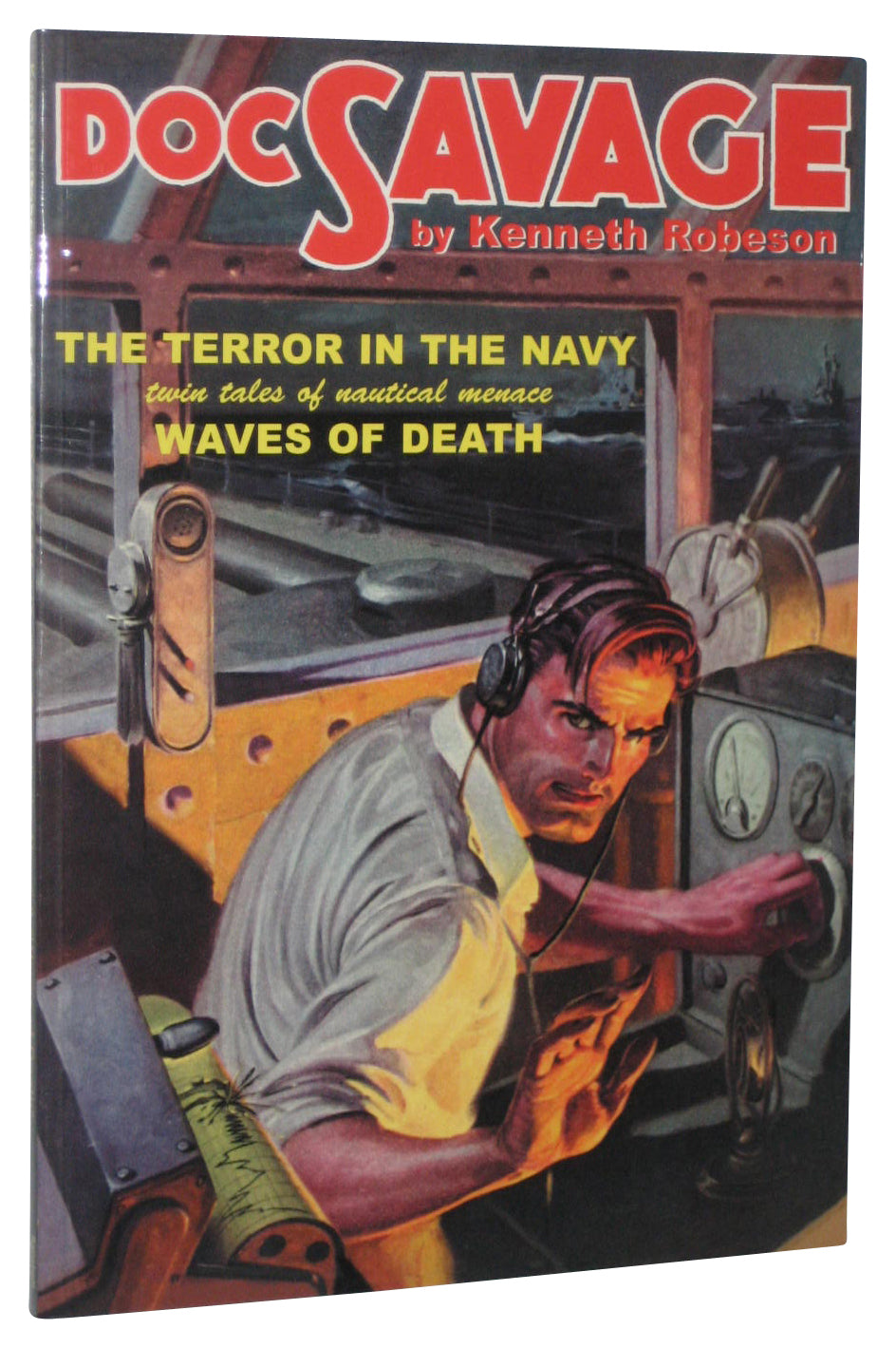 Doc Savage Terror In The Navy & Waves of Death (2011) Paperback Book #49
