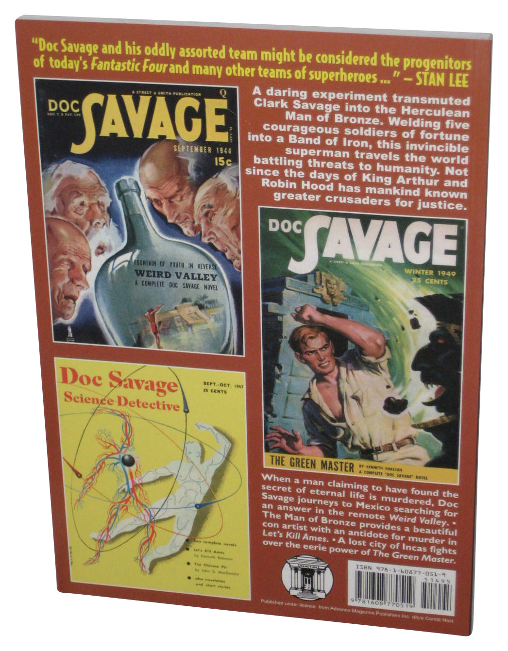 Doc Savage Green Master Weird Valley & Let's Kill Ames (2011) Paperback Book #47