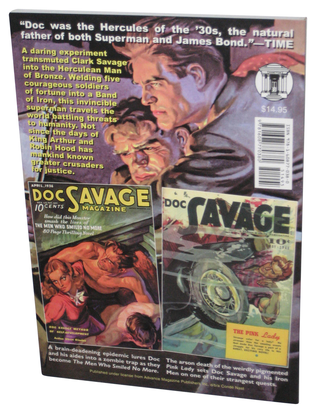 Doc Savage Men Who Smiled No More And Pink Lady (2010) Paperback Book #42