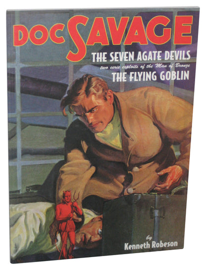 Doc Savage Seven Agate Devils & The Flying Goblin (2010) Paperback Book #41