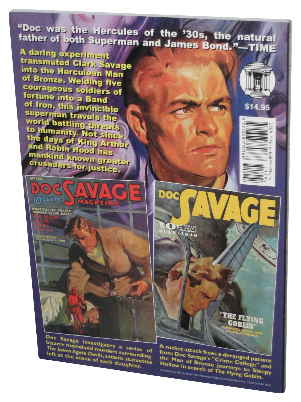 Doc Savage Seven Agate Devils & The Flying Goblin (2010) Paperback Book #41