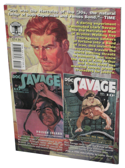 Doc Savage They Died Twice & Poison Island (2010) Paperback Book #39